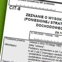 Zeznanie CIT-8 za 2016 rok złóż do 31.03.2017