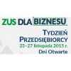 Tydzień Przedsiębiorcy „ZUS dla biznesu”