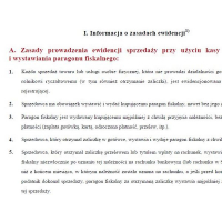 Oświadczenie każdej osoby obsługującej kasę fiskalną